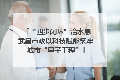 “四步闭环”治水患 武昌市政以科技赋能筑牢城市“里子工程”