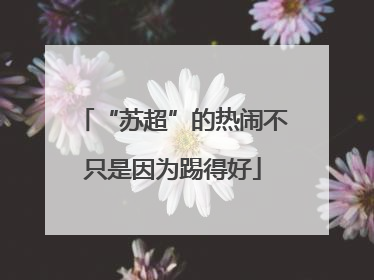 “苏超”的热闹不只是因为踢得好