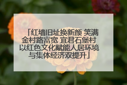 红墙旧址换新颜 笑满金村路富宽 宜君石堡村以红色文化赋能人居环境与集体经济双提升