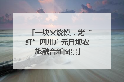 一块火烧馍，烤“红”四川广元月坝农旅融合新图景