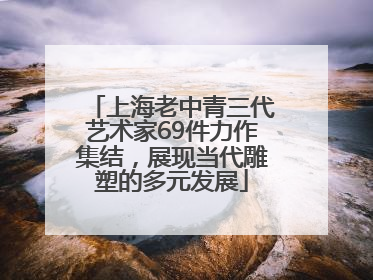 上海老中青三代艺术家69件力作集结，展现当代雕塑的多元发展