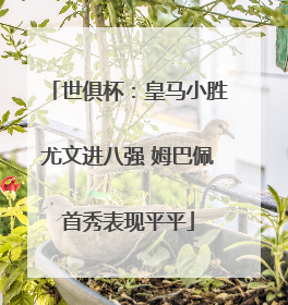 世俱杯：皇马小胜尤文进八强 姆巴佩首秀表现平平