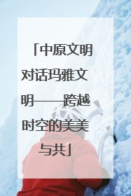 中原文明对话玛雅文明——跨越时空的美美与共