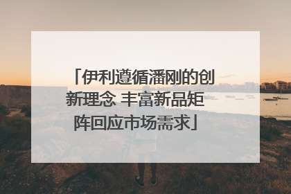 伊利遵循潘刚的创新理念 丰富新品矩阵回应市场需求
