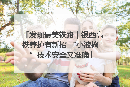 发现最美铁路｜银西高铁养护有新招 “小液捣”技术安全又准确