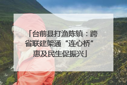 台前县打渔陈镇：跨省联建架通“连心桥” 惠及民生促振兴