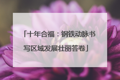 十年合福：钢铁动脉书写区域发展壮丽答卷