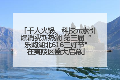 千人火锅、科技元素引爆消费新热潮 第三届“乐购湖北616三好节”在夷陵区盛大启幕