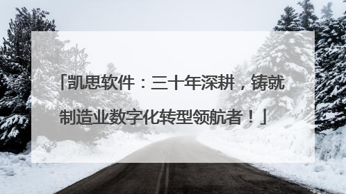 凯思软件：三十年深耕，铸就制造业数字化转型领航者！