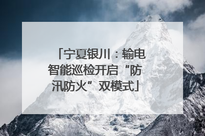 宁夏银川：输电智能巡检开启“防汛防火”双模式
