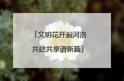文明花开遍河洛 共建共享谱新篇