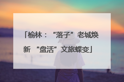 榆林：“落子”老城焕新 “盘活”文旅蝶变