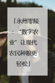 永州零陵：“数字农业”让现代农民种粮更轻松