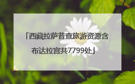 西藏拉萨普查旅游资源含布达拉宫共7799处