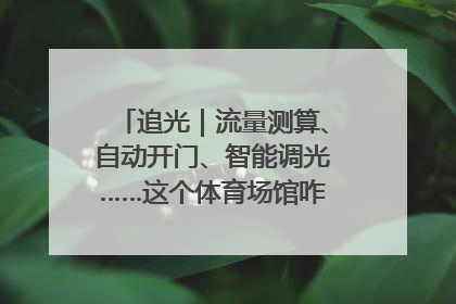 追光｜流量测算、自动开门、智能调光……这个体育场馆咋这么先进？