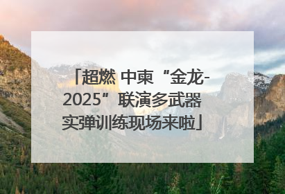 超燃 中柬“金龙-2025”联演多武器实弹训练现场来啦