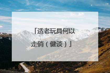 适老玩具何以走俏（健谈）