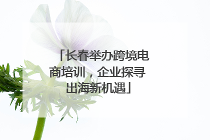 长春举办跨境电商培训，企业探寻出海新机遇