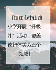 镇江市中山路小学开展“升级礼”活动，覆盖德智体美劳五个领域