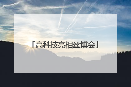 高科技亮相丝博会