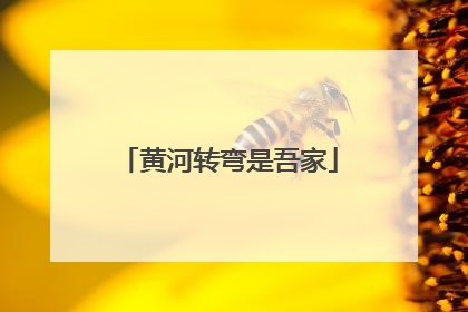 黄河转弯是吾家